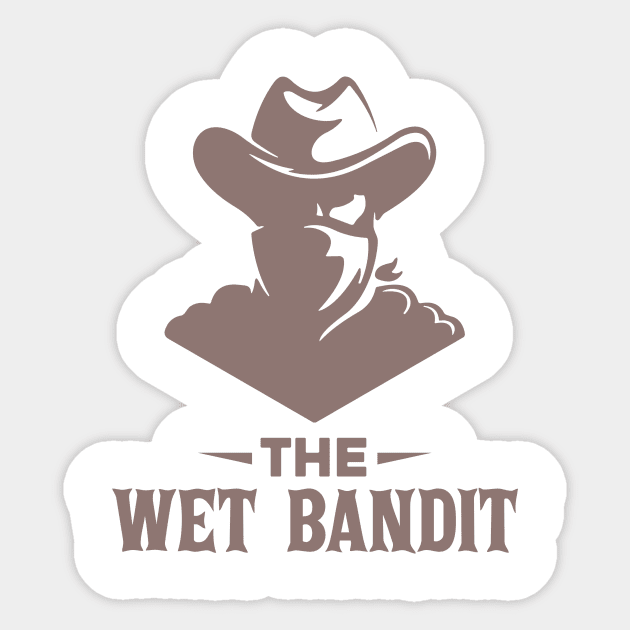 The Wet Bandit Sticker by themodestworm